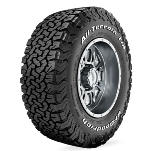 BF Goodrich Tyre 265/60R18 LT ALL TERRAIN T/A KO2 LRD RBL 114/110S TL