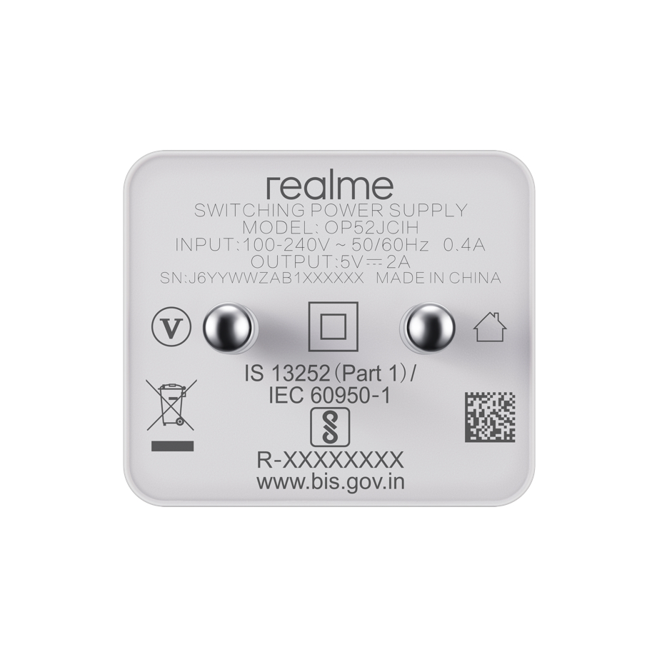 realme 3 charger watt