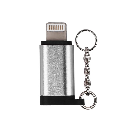 USB Type C OTG Adapter USB C to Micro USB Converter Connector Anti-Lost  Keychain