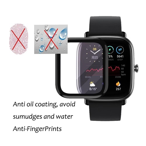 3D Curved Protective Glass For Amazfit GTR Mini GTR 4 GTR 3 Pro GTS 4 Mini  GTS 3 Screen Protector