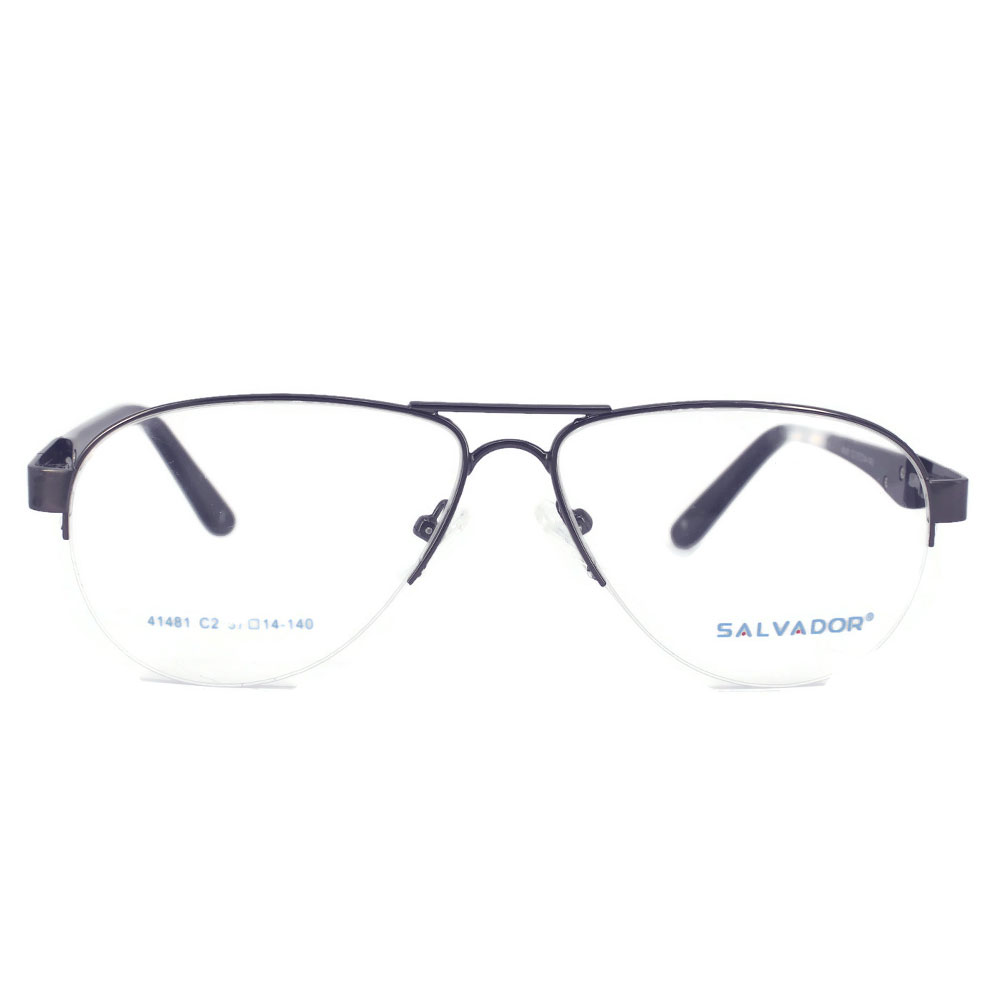 SL 108 half-frame sunglasses in black - Saint Laurent | Mytheresa