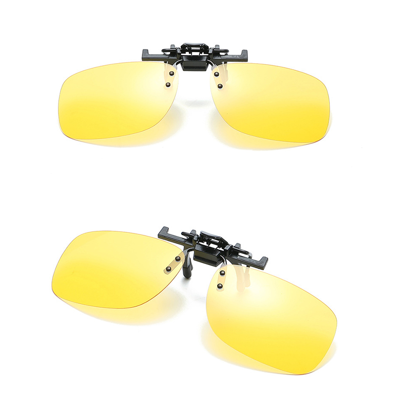 Buy High Quality Polarised Clip on Flip up Yellow Fishing Sunglasses. UV400  Protection. SMACP025 Online in India 