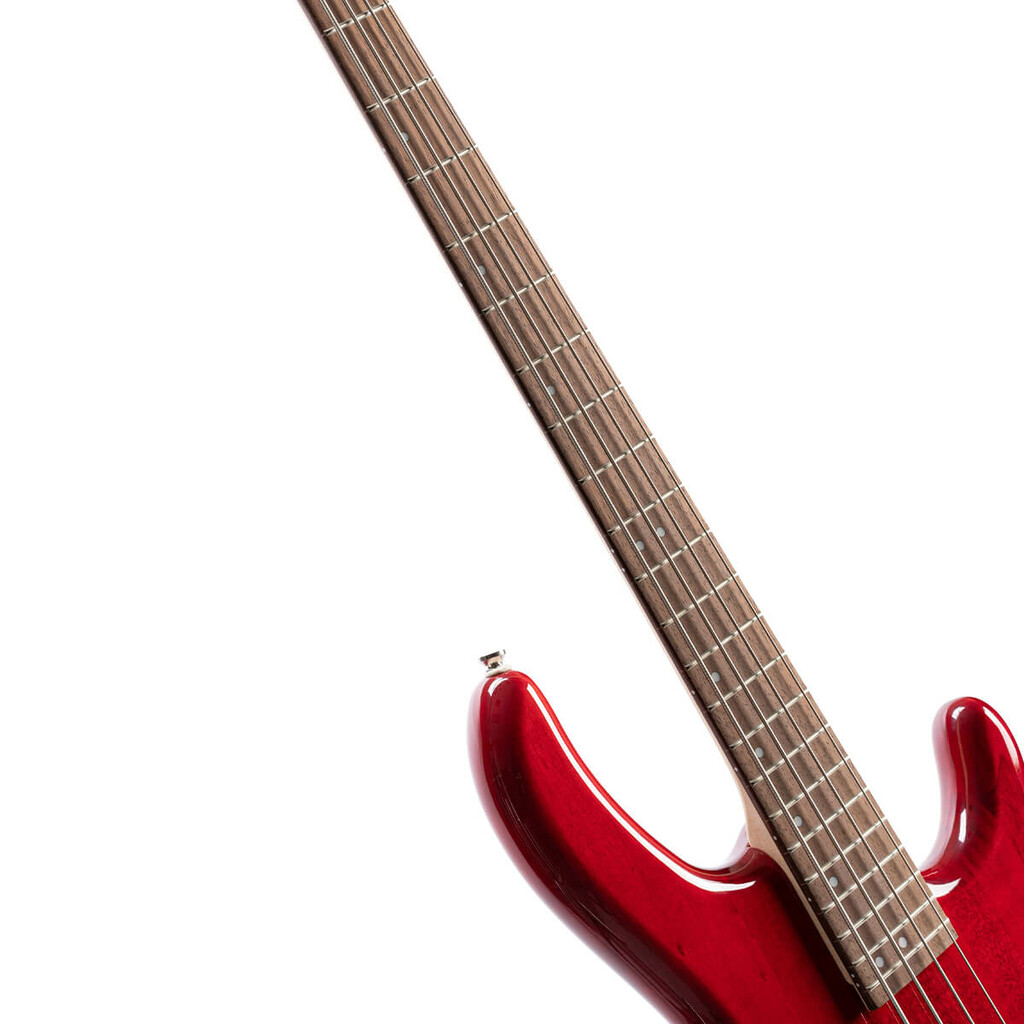 Cort Action Bass Plus 4-String Bass Guitar - Trans Red
