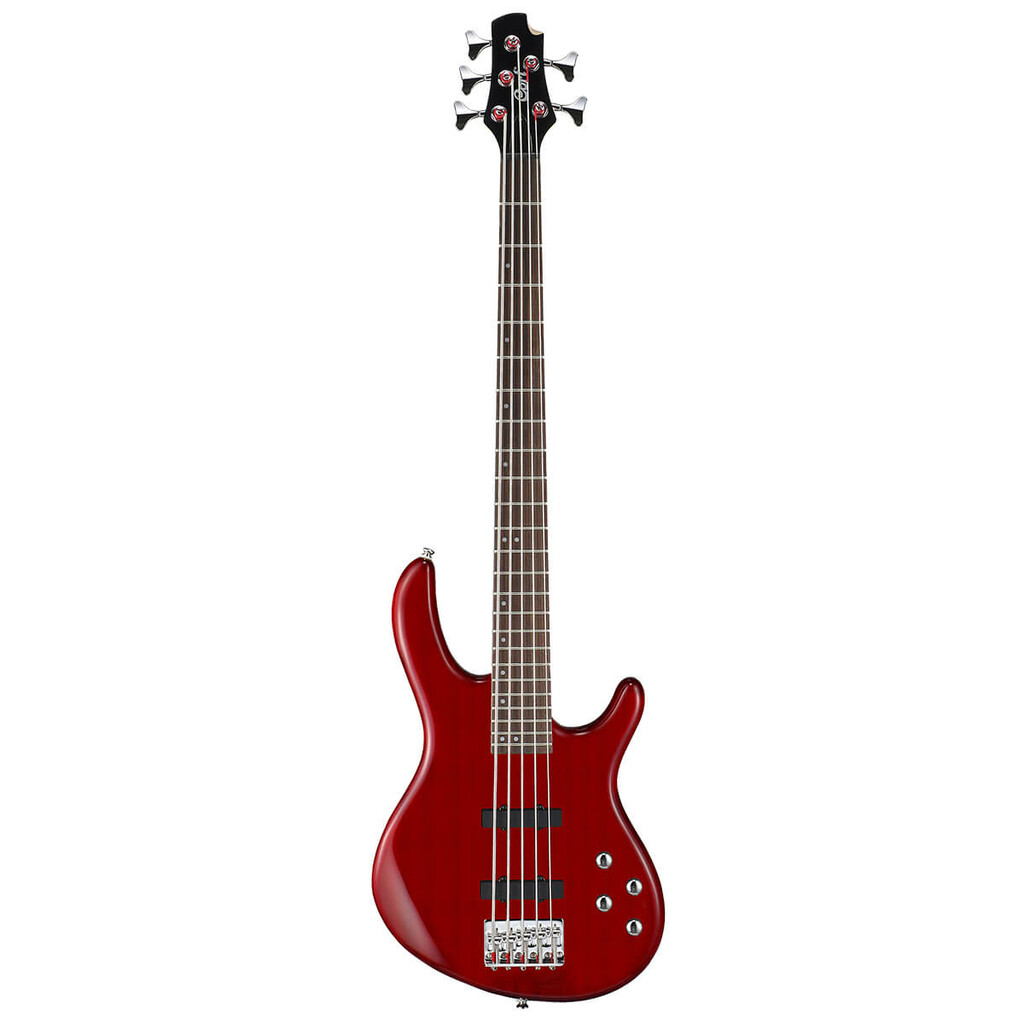 Cort Action PJ 4-String Bass Guitar - Open Pore Walnut