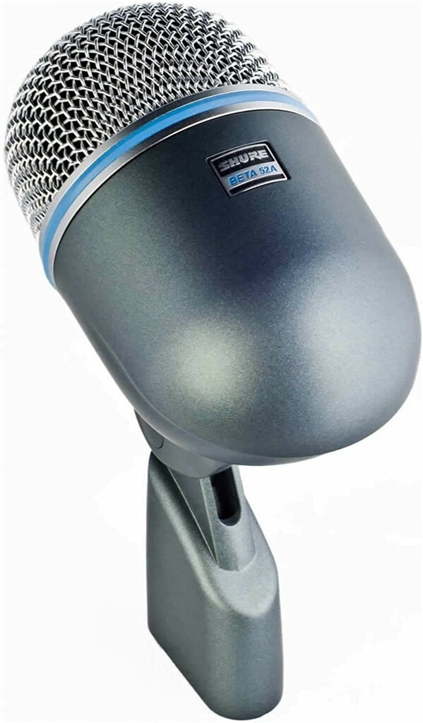 Shure Beta 52A Supercardioid Dynamic Kick Drum Microphone