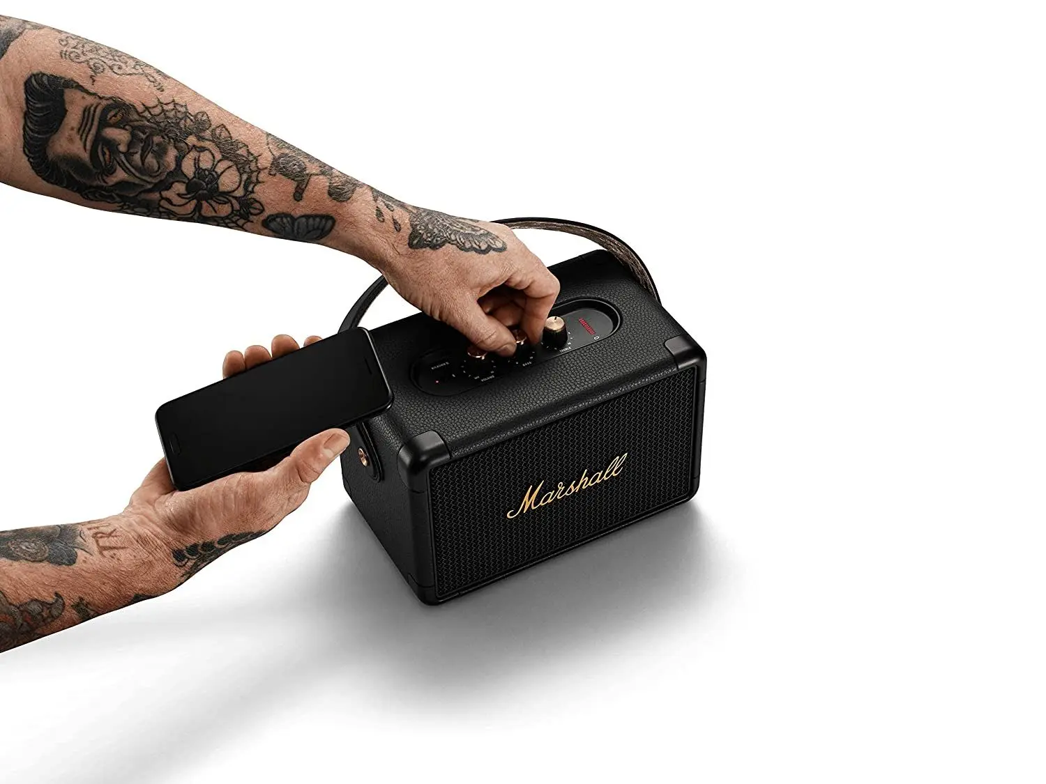 Marshall Kilburn II 36-Watt Portable Bluetooth Speaker - Black And