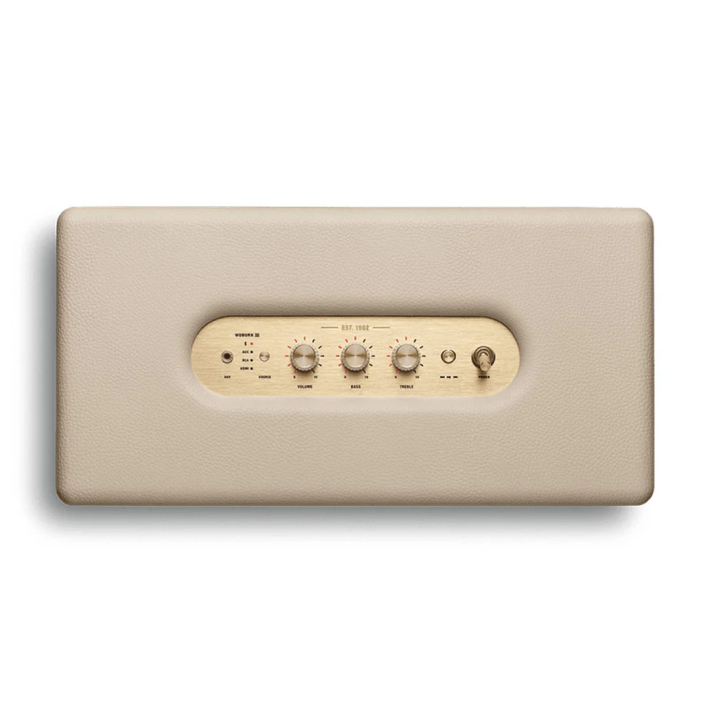 Marshall Woburn III Bluetooth Speaker - Cream