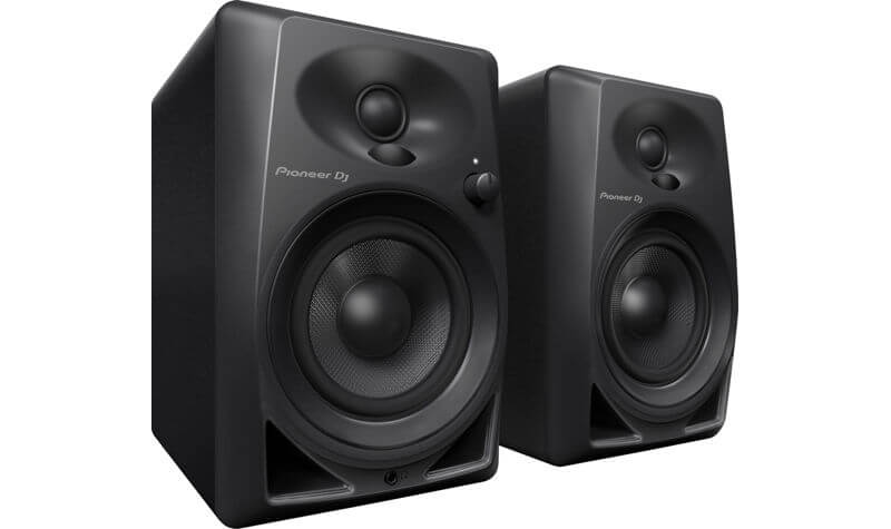  Pioneer DJ DM-40D 4-inch Desktop Active Monitor Speaker - Black  : Musical Instruments