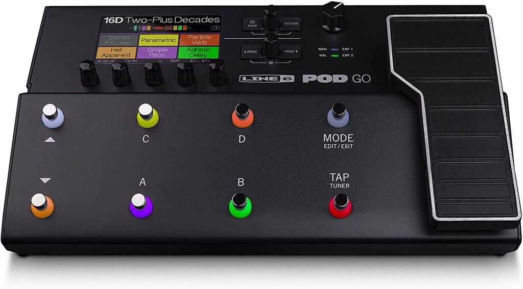 Line 6 POD Go Guitar Multi-effects Floor Processor