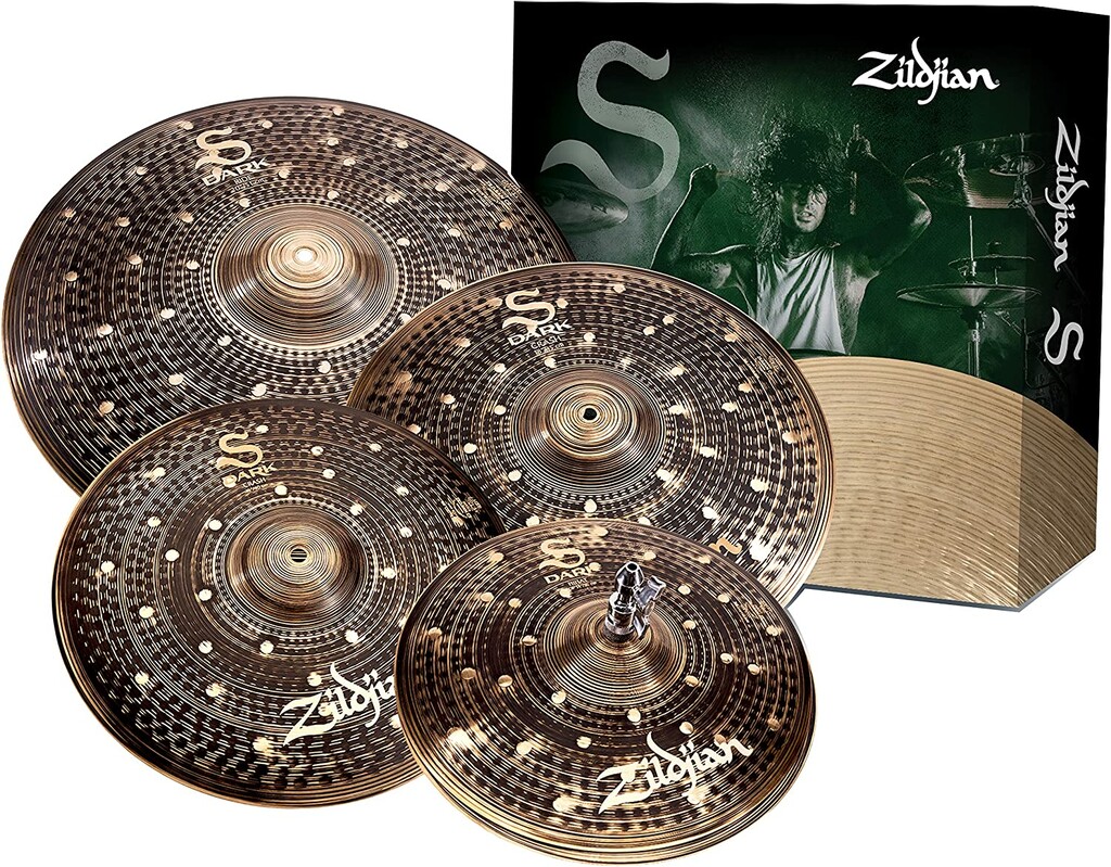 Zildjian SD4680 Dark 4-piece Cymbal Pack