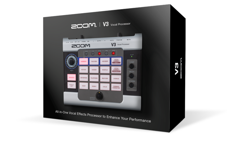 Zoom V3 Multi-effects Vocal Processor