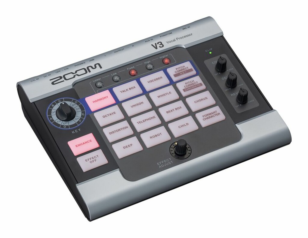 Zoom V3 Multi-effects Vocal Processor