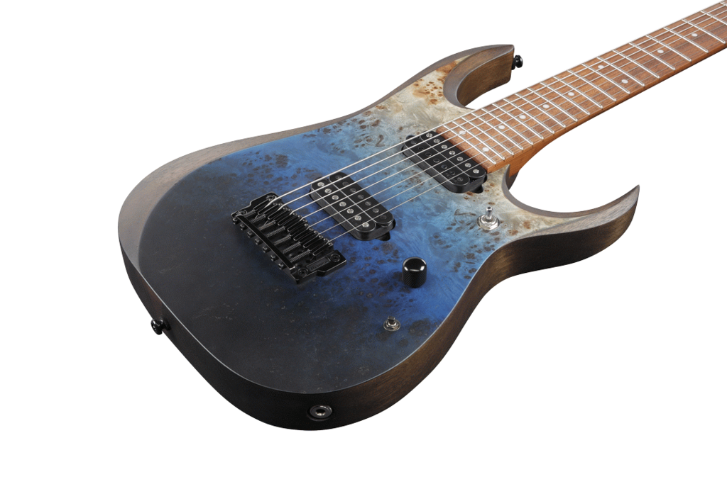 まいるど ibanez rgd7521pb dsf Ibanez Standard RGD7521PB DSF 7-string Electric Guitar - Deep