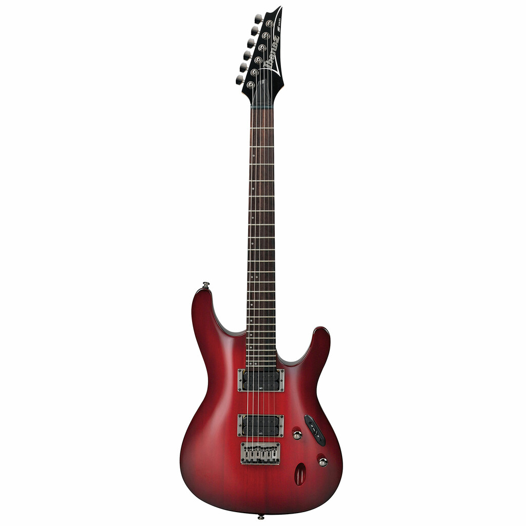 【セール美品】Ibanez S421 S series 圧倒的激薄 ボディ Ibanez S521 BBS Solidbody Electric Guitar - Blackberry Sunburst