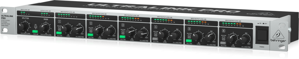 Behringer Ultralink Pro MX882 V2 Rackmount Mixer / Splitter