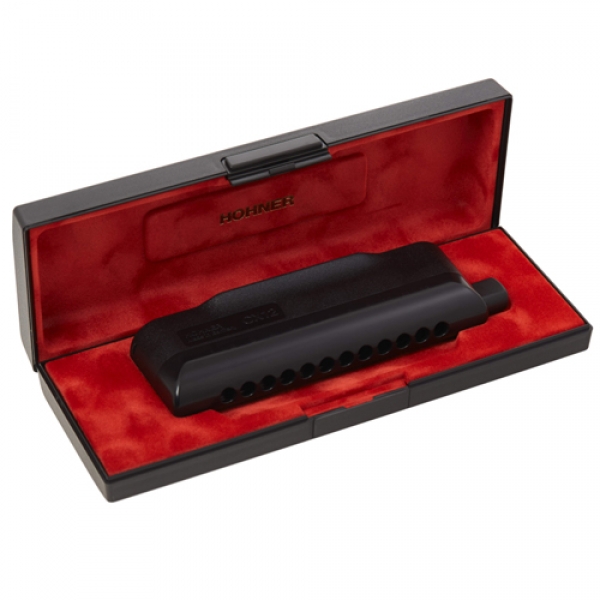 Hohner CX12 M754500 Black Chromatic Harmonica - Key Of C