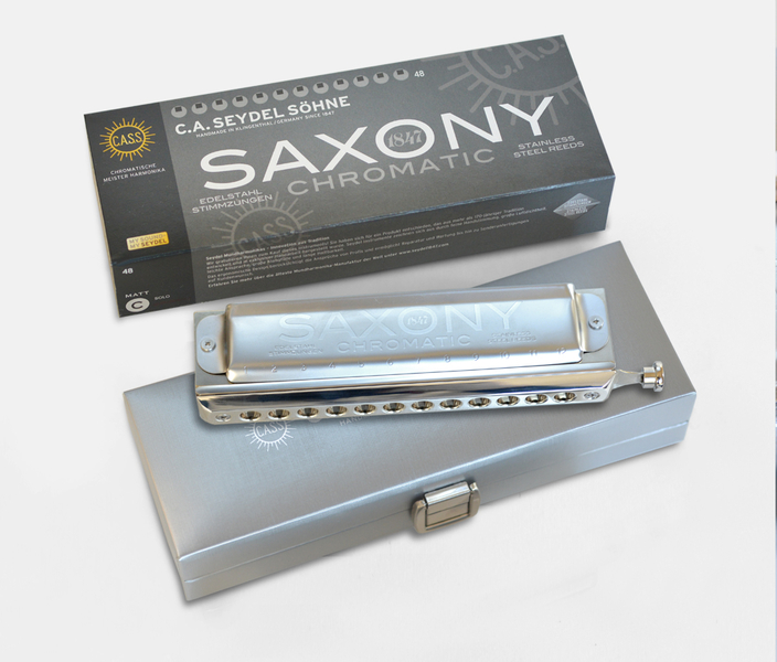 Seydel Harmonica Chromatic Saxony Solo, Key-C 52480C
