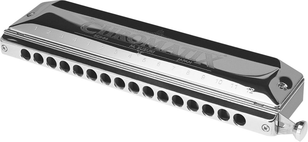 Suzuki SCX-48B Chromatix Series Harmonica Key-B 12 Hole