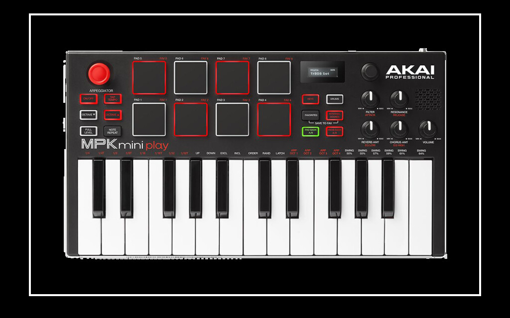 Akai Professional MPK Mini Play 25-key Portable Keyboard And MIDI
