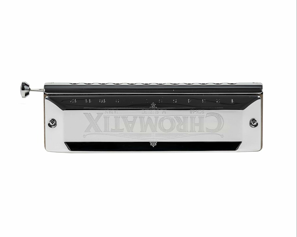Suzuki SCX-48D 12-Hole Chromatix Harmonica - Key D
