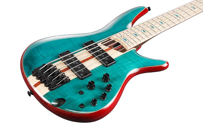 Ibanez SR1425B CGL SR Premium 5-string Bass Guitar - Caribbean