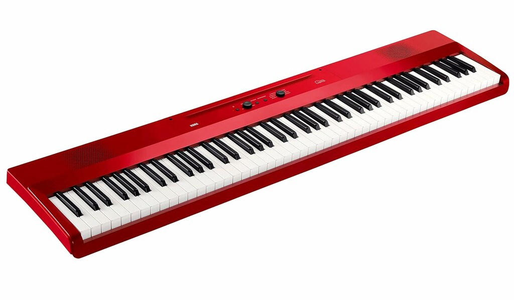 Red on sale yamaha keyboard