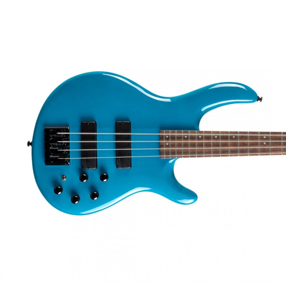 Cort C4 Deluxe 4 String Bass Guitar - Candy Blue