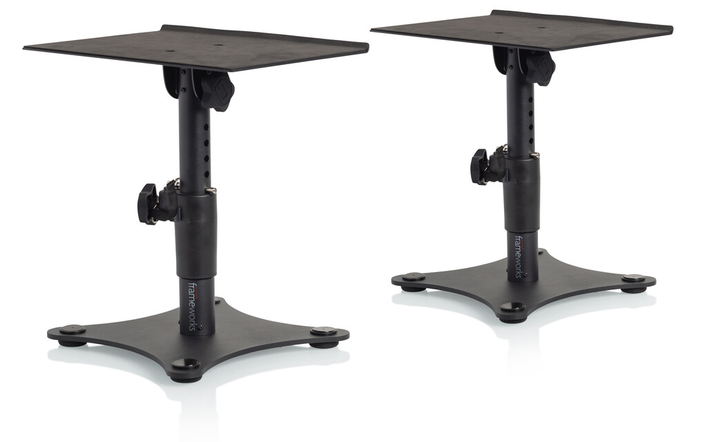 Supporti Per Monitor Da Studio Samson MS200 - Coppia, Altezza Regolabile