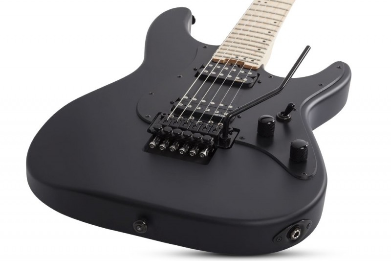 Schecter Sun Valley Super Shredder FR Electric Guitar - Satin Black