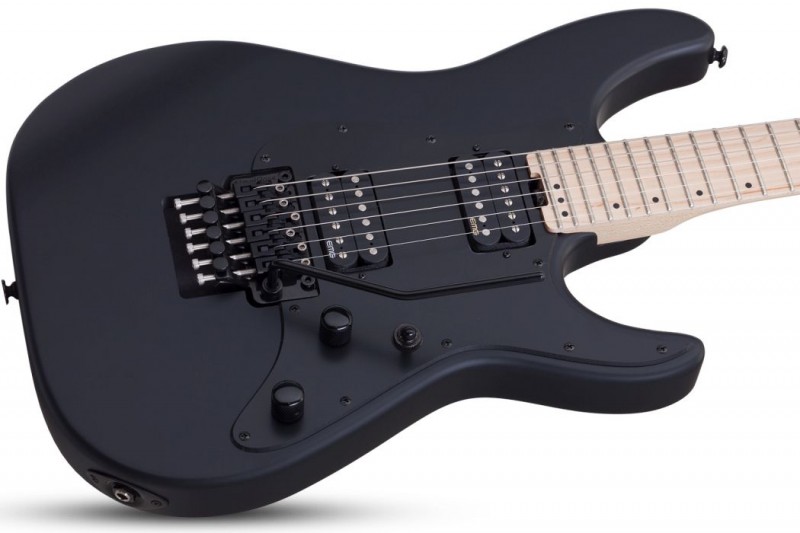 Schecter Sun Valley Super Shredder FR Electric Guitar - Satin Black