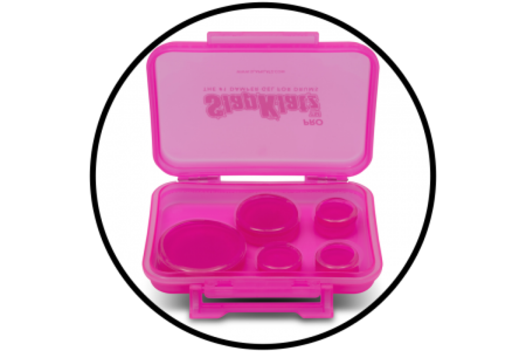 Gel Smorzante SlapKlatz Per Batteria - Set 10 Pezzi, Rosa