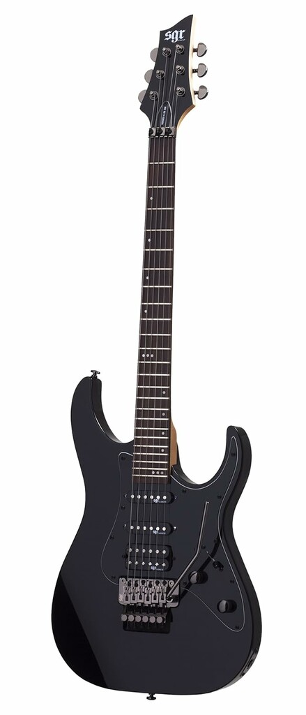 Schecter Banshee-6 FR SGR Electric Guitar - Gloss Black