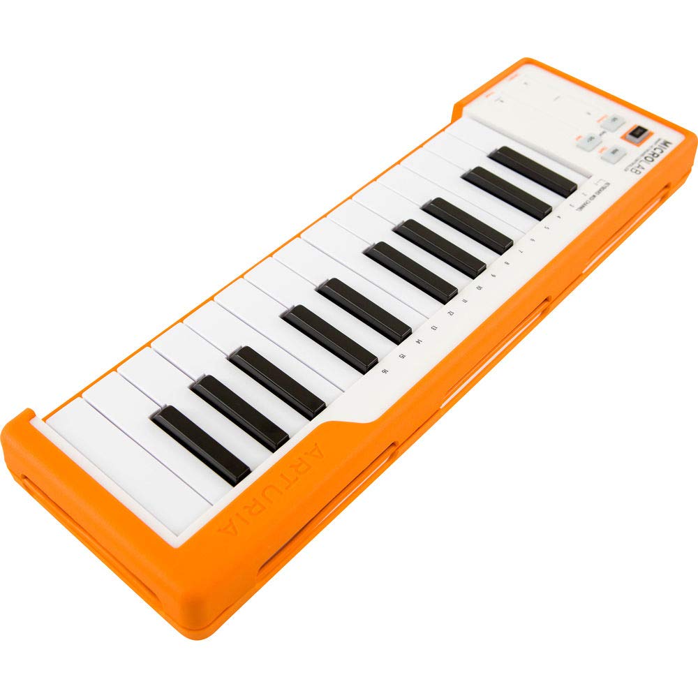 Arturia Microlab 25 Key Usb Midi Keyboard Controller - Orange