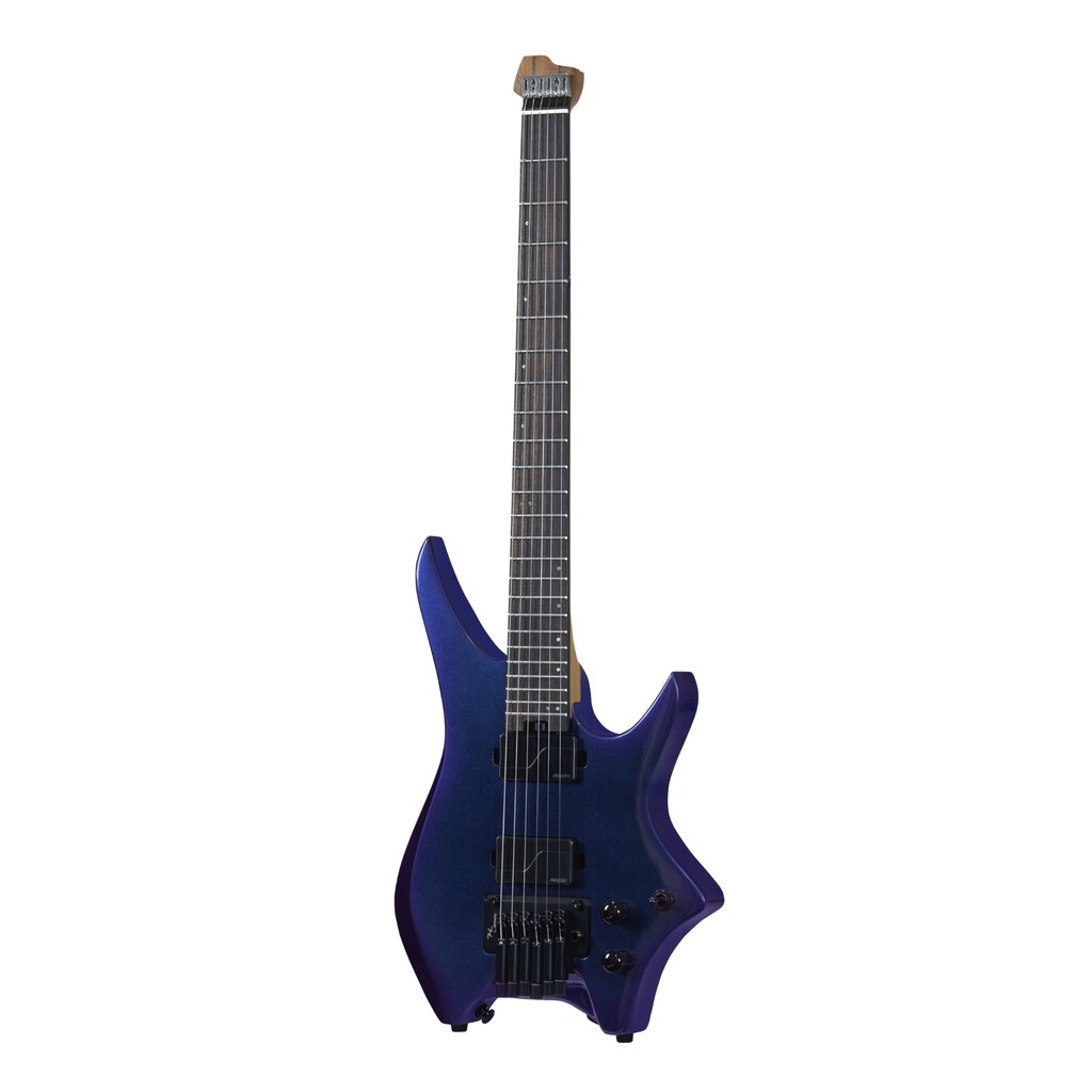 Hex N600G/UV NEXT SERIES Headless Electric Guitar - Ultraviolet