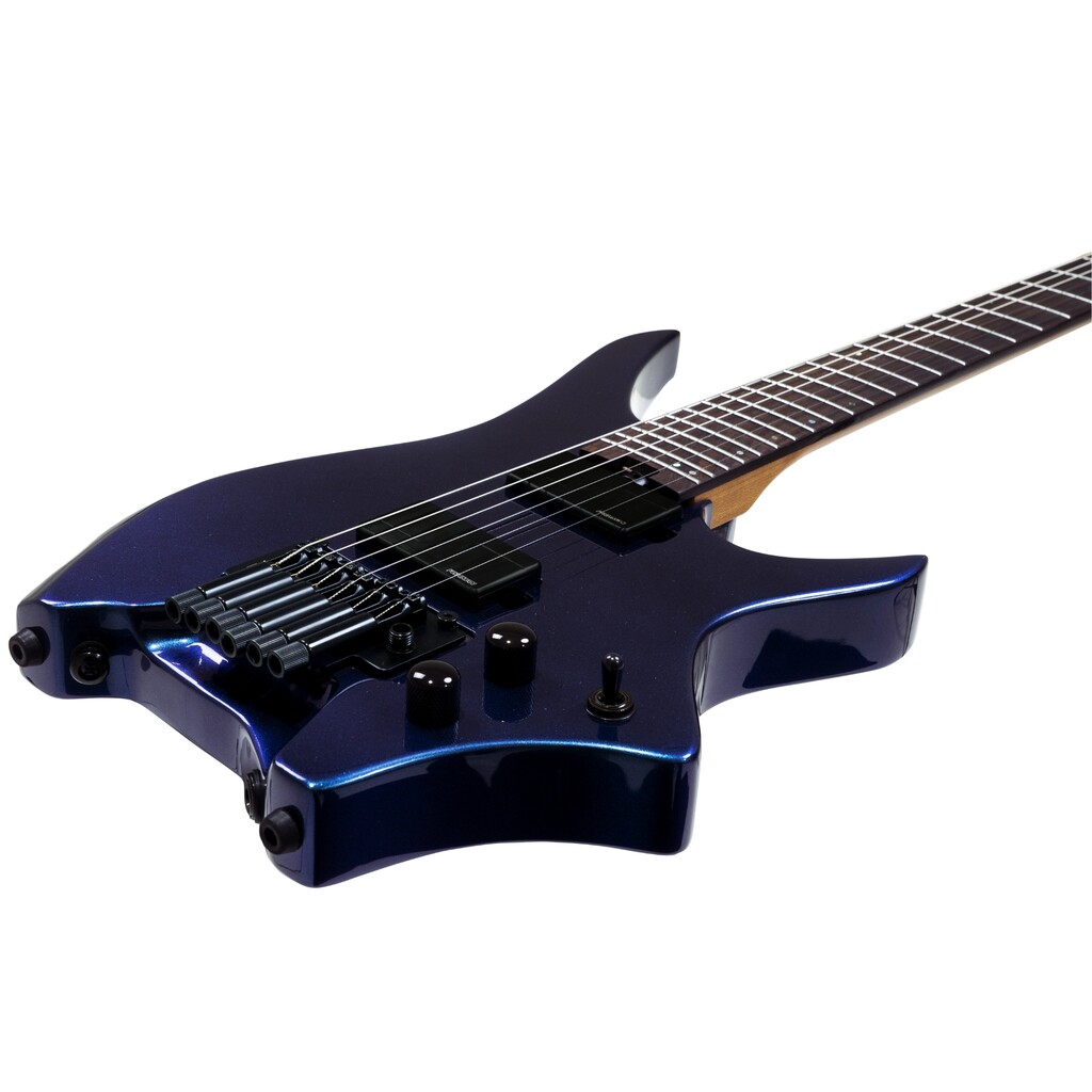 Hex N600G/UV NEXT SERIES Headless Electric Guitar - Ultraviolet
