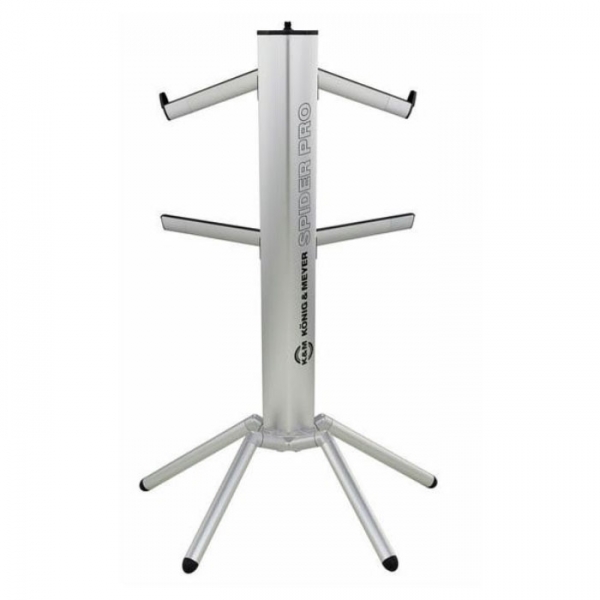 Konig & Meyer 18860-000-30 Spider Pro Double Keyboard Stand - Silver