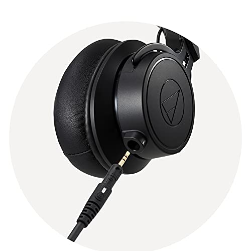 Audio-Technica ATH-M60x Closed-back On-ear Studio Monitoring