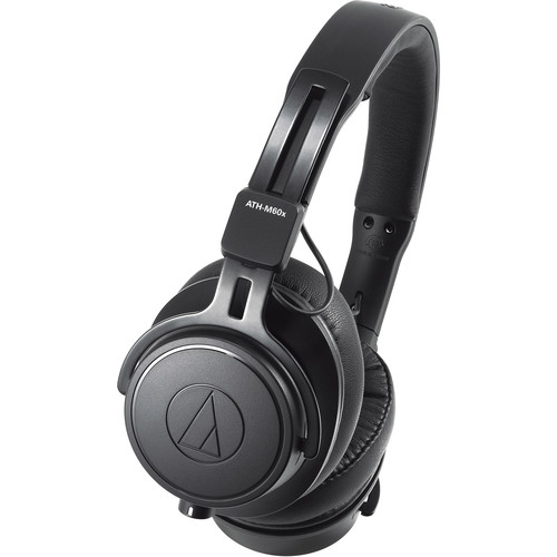 Audio-Technica ATH-M60x Closed-back On-ear Studio Monitoring