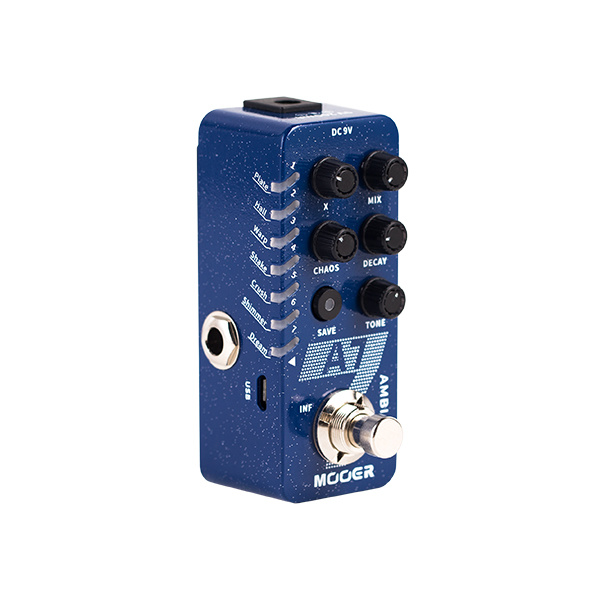 Mooer A7 Ambiance Digital Reverb Effect Pedal