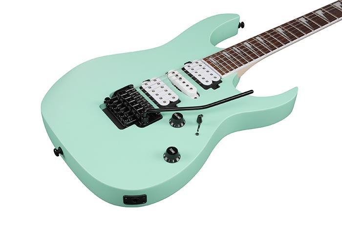 Ibanez RG470DX-SFM Solidbody Electric Guitar - Sea Foam Green Matte