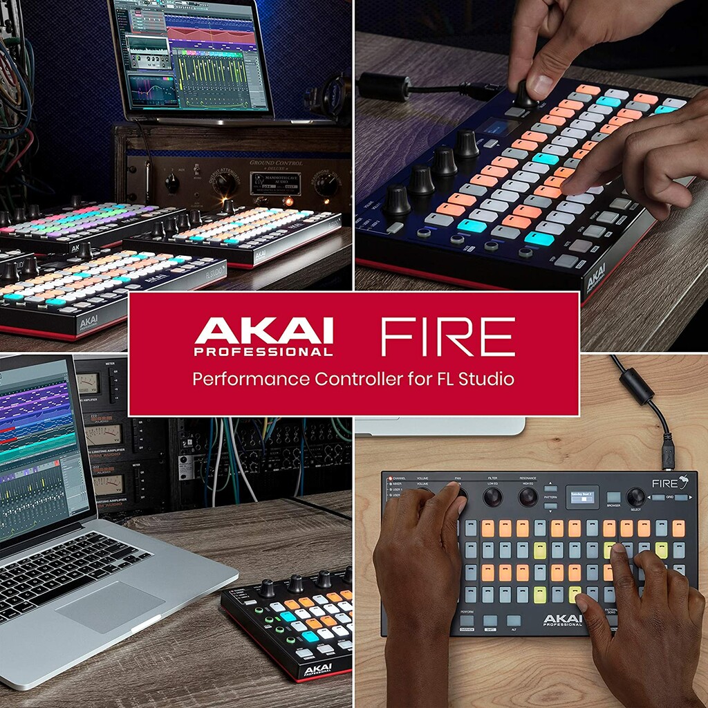 Akai Professional Fire Grid Controller For FL Studio