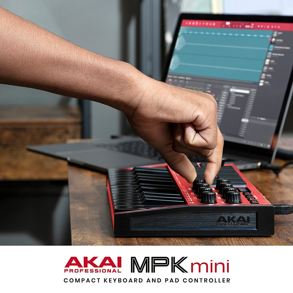 Akai MPK Mini MKII Red, Music Space Monthey