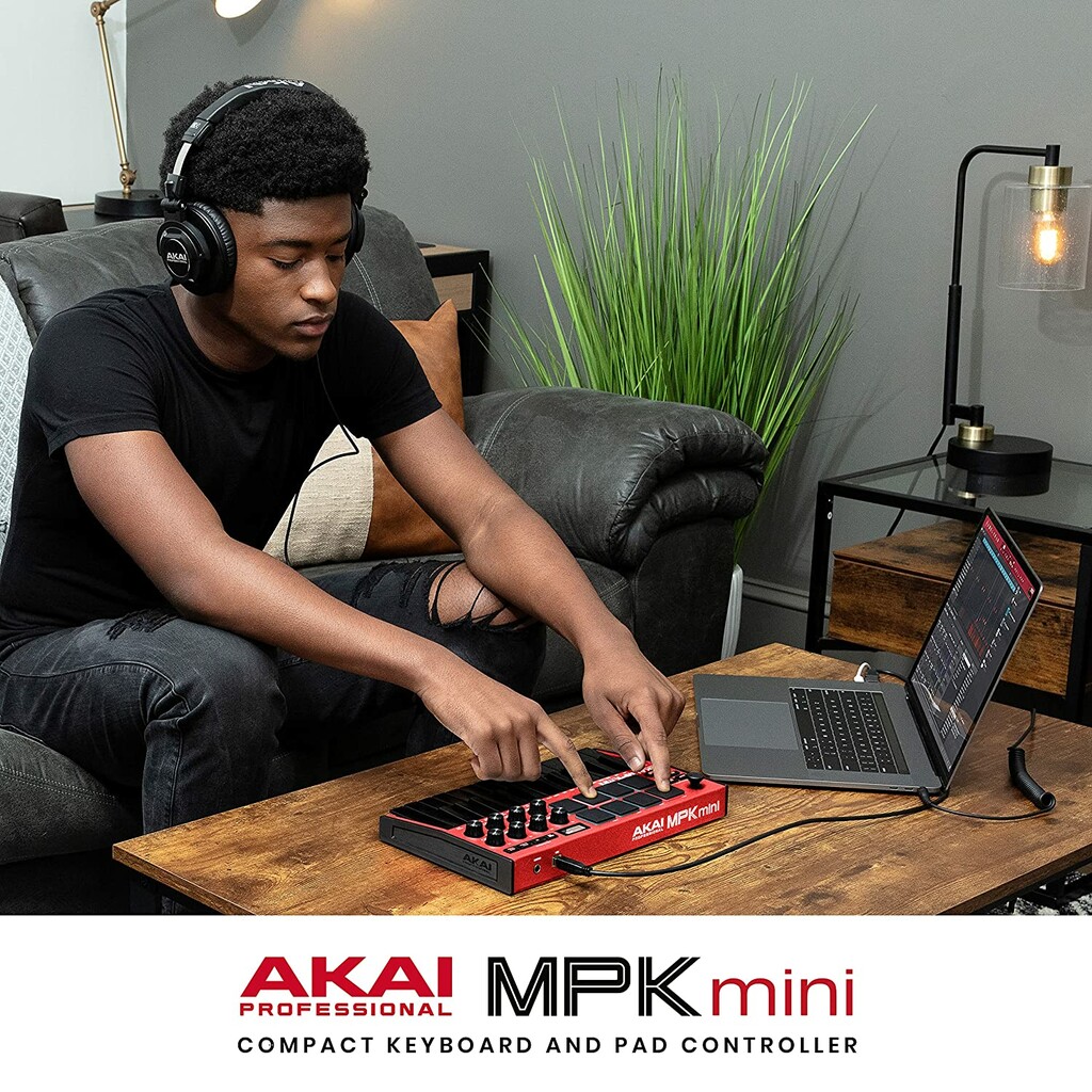 Akai mpk 2024 mini headphones