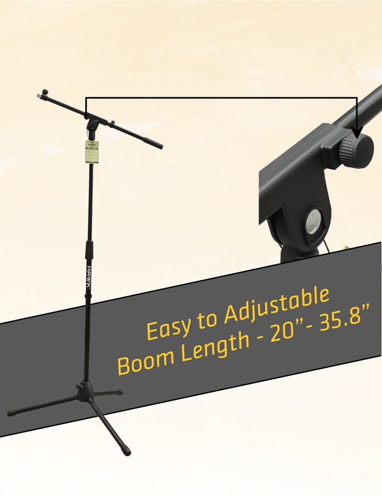 Hawk Proaudio HMS65T Tripod Mic Stand