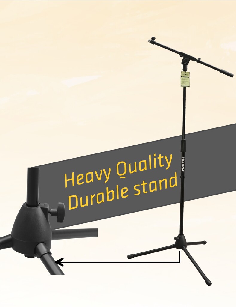 Hawk Proaudio HMS65T Tripod Mic Stand