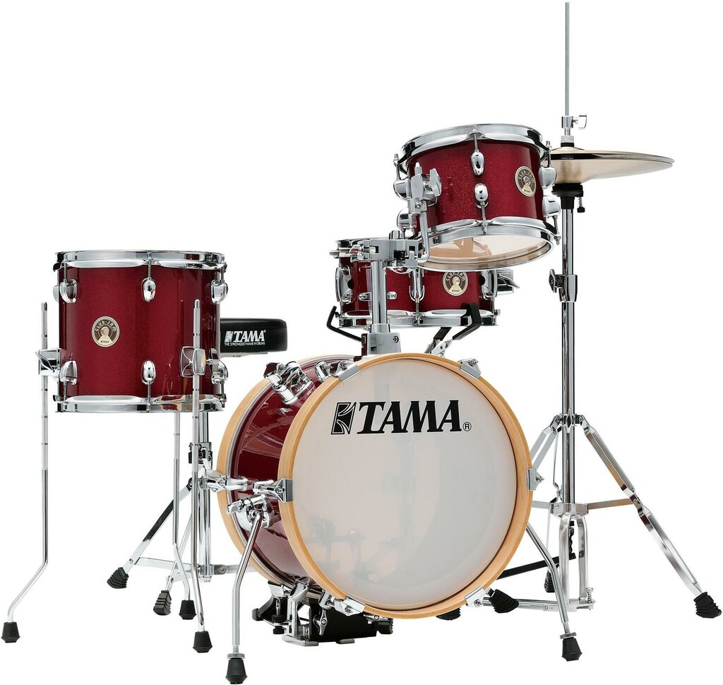 4/26 Awesome Music Festival インソンセット Tama LJK44H4 Club-JAM Flyer 4-Pieces Acoustic Drum Kit - Candy