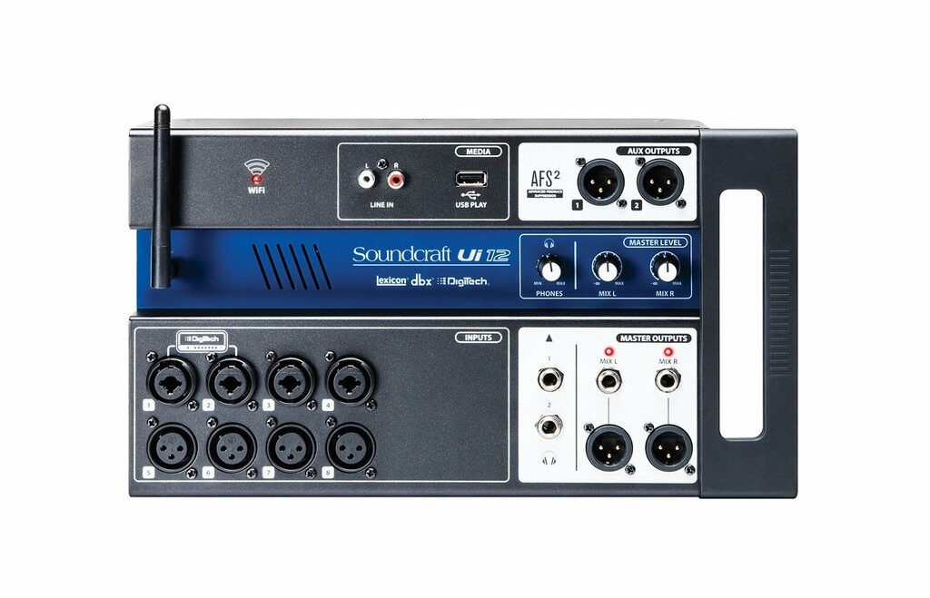 Soundcraft Ui12 12-channel 12-channel Digital Mixer With Wireless