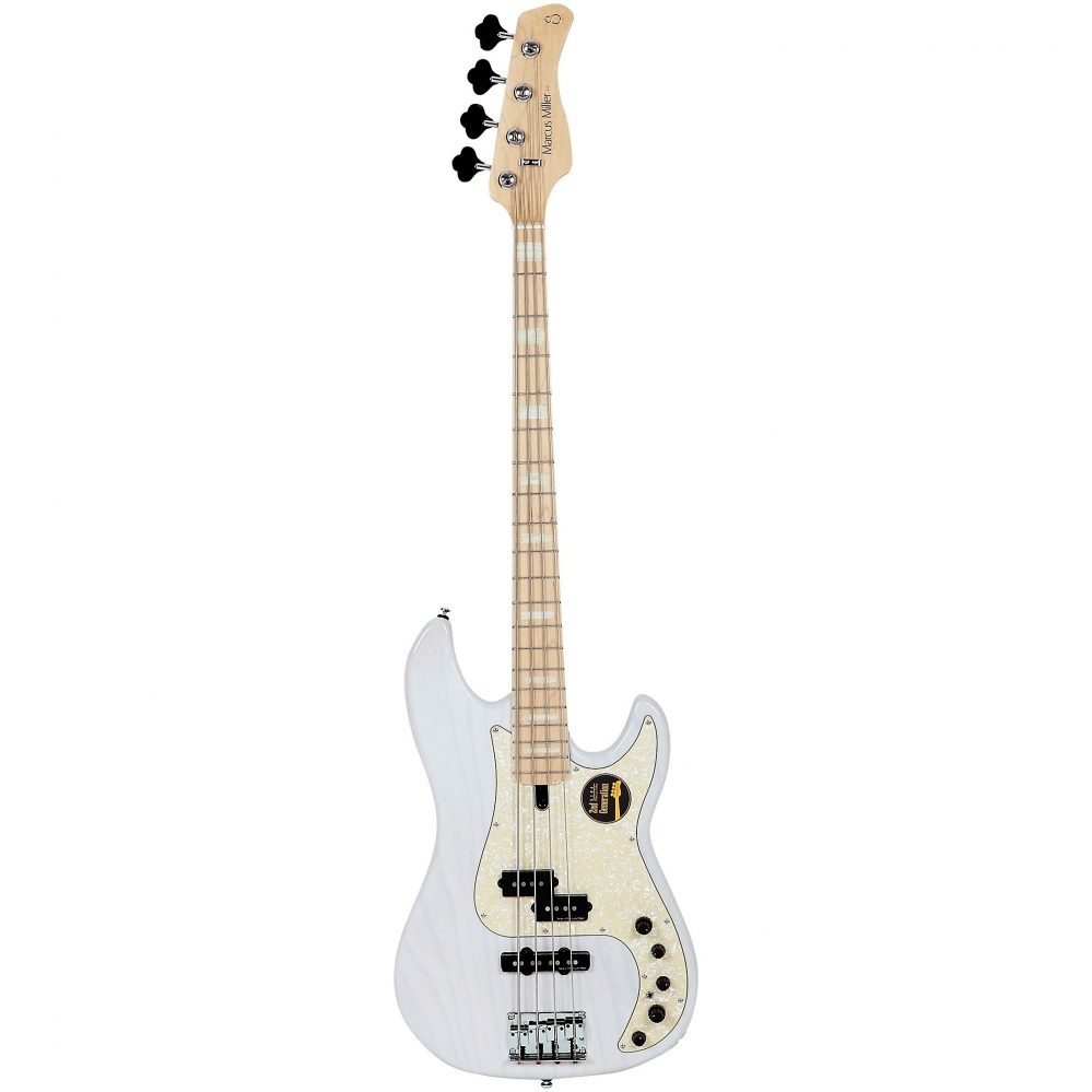 Sire Marcus Miller P7 Swamp Ash 4-string Bass Guitar - White