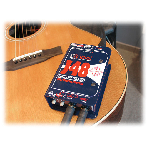 Radial J48 アクティブダイレクトボックス Amazon | Radial ラジアル アクティブDIボックス J48 【国内正規