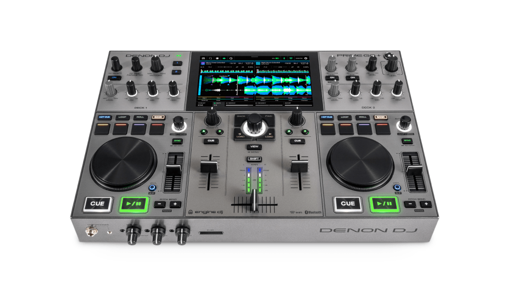 【美品】Denon DJ Prime GO Decksaver＆UDGケース付 Denon DJ Prime GO+ Portable 2-deck Standalone DJ System